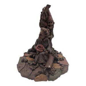 VTG 1984 Tom Clark Gnome "Sugar & Spice" #1073 Edition #55 Couple with a Rose